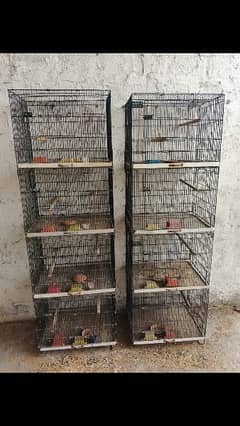 2 cages -4portion per cage =per cage price 7000 both cage 14000