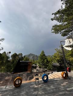 Wooden Cottages In Murree