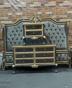 Baroque Tufted Bed