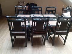 dining tabble 6 chears bill kull saaf