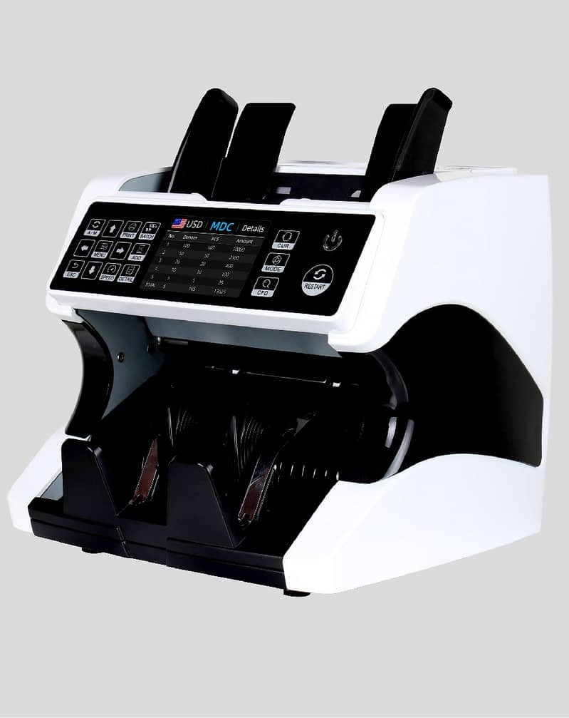 Note Detection,mix value,Fast & Reliable Cash Counting Machine 8