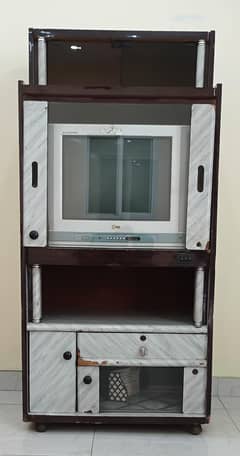 TV Trolley with TV for Sale In Faisalabad