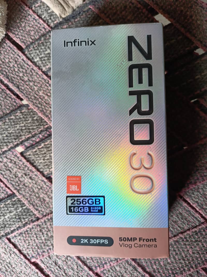Infinix Zero 30 (open-box) – With Box & Charger | Good Condition 5