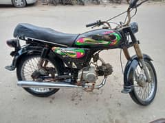 super power bike saf sutri nut to nut shiny genuine condition