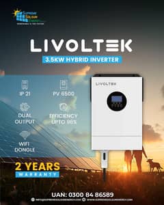 Livoltek 3.5kW & 6.2kW Hybrid Inverters