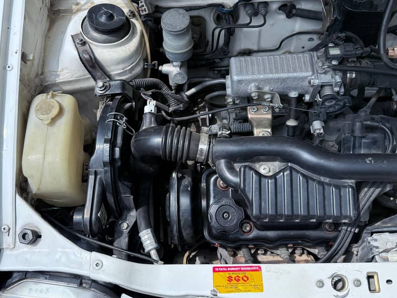 2018 model mehran vx  converted to vxr ac installed 1 piece touching 9