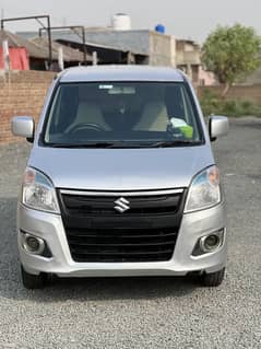 Suzuki wagon r vxl Punjab number 2017 model  exchange possible