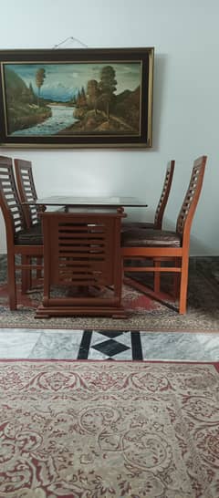 4-Seater Dining Table