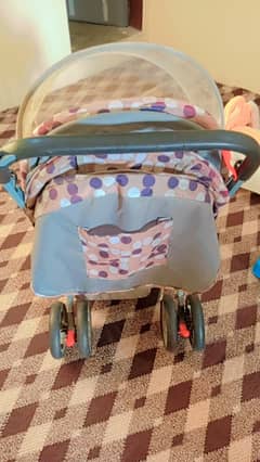 Stroller Full Size Foldable Three Different Adjustable Positions