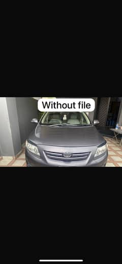 Toyota corolla gli 1.3 manual ( file missing )