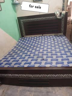 Dubble Bed used condition with metras for sale