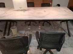 Long table for Employees