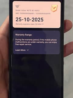 Infinix Note 40 8+8/256 gb