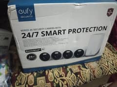 eufy  eufy cam CCTV camera 4 wire Wala 1 without wire Wla jis ki bater