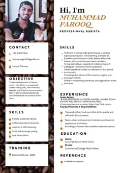want job barista barman