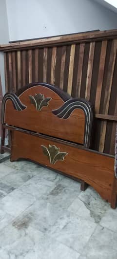 Wooden bed for sale reasonable price