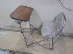 Chair for namaz with table with it