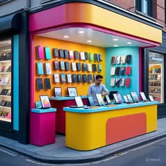 Running Mobile Shop for sale