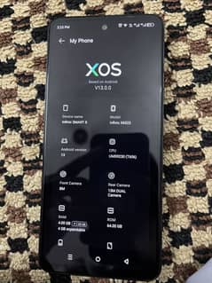 Infinix Smart 8 4GB ram 64GB memory