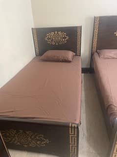 single and double bed for sale