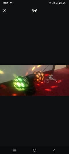 2 bool party light new condition