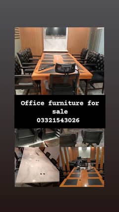 Office furniture for sale