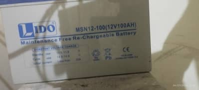 Dry Battery 100ah