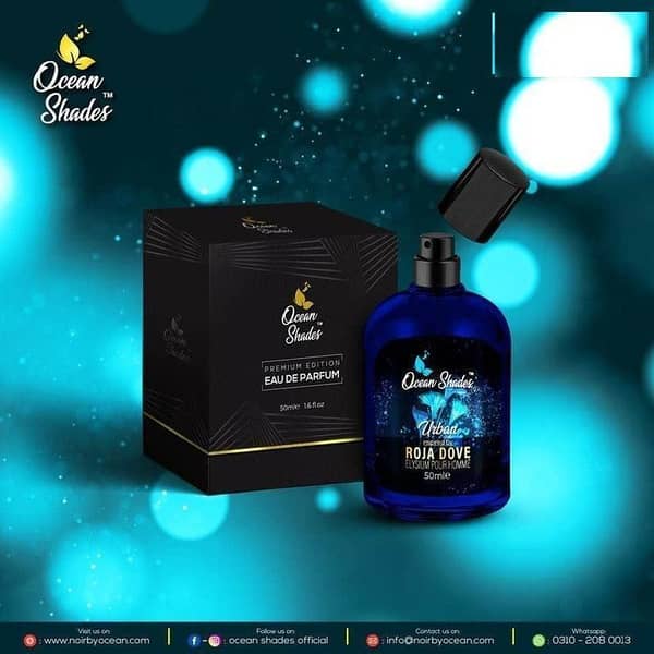 Ocean Shades URBAN by BRAND - Premium Unisex Fragrance (Available in 50 ML and 100 ML)