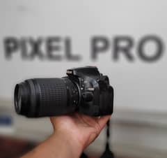 Nikon D5200 With 55-200 VR Lens video camera mic supported