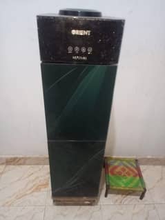 orient glass water dispenser in original condition original gas's