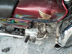 Honda 70cc 23+24  good condition good sound like a new