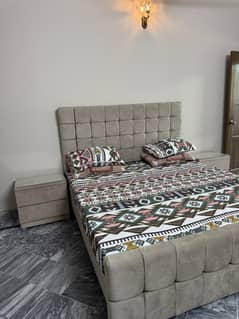 King bed with side tables