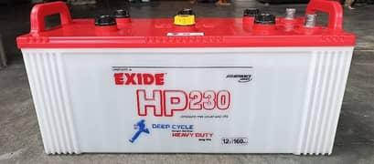 Exide HP230 160amp Battery 6 month Used