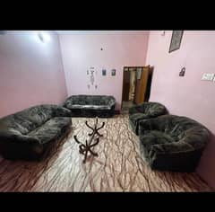 no7 seater sofa set with table