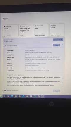 core i5 7th gen laptop fore sale