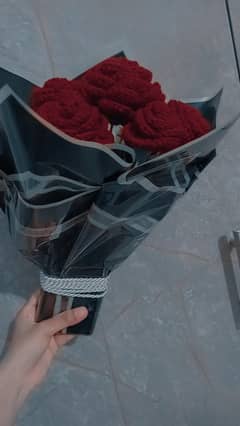 Crochet bouquet 