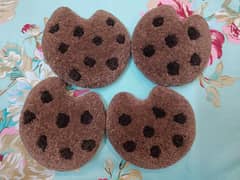 Cute Handmade Cookie Coasters