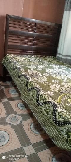single bed with metres new condition