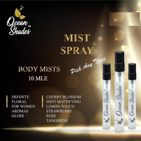 Ocean Shades Mist Spray - Choose Any 3 Scents (10 ml Each)