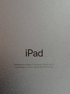 Ipad 9 generation 64 gb (negotiable)