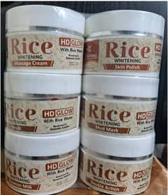 Rice facial set