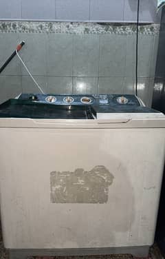 Haier washing machine with dryer