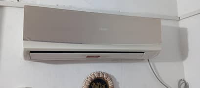 Haier Split AC 1 Ton  lush condition for sale just in Rs. 45000