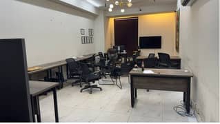 Fully Furnished Office Area 570 Square Feet Office Available For Rent Real Pictures In Gulberg 3 Lahore