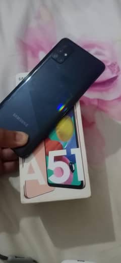 Samsung a51 Mobile Pora Original Para ha full Box