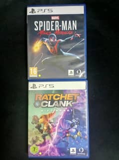 Used PS5 Games – Miles Morales & Ratchet & Clank: Rift Apart