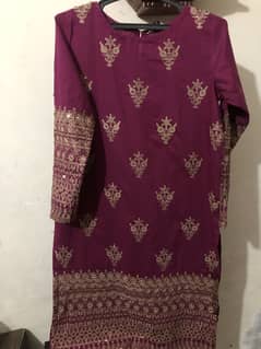 2 piece lawn dress