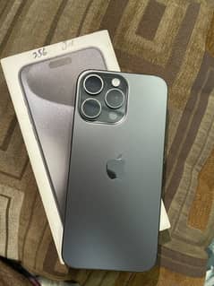 Iphone 15 pro max 256gb jv with box