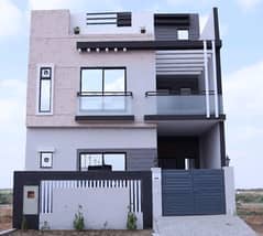 JAKVANI TOWN HOUSE FOR SALE 125 YARDS SECTOR 14B DHA CITY KARACHI