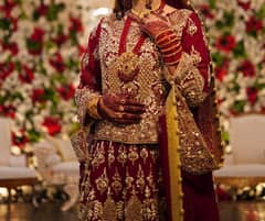 Luxury Bridal Lehnga | Heavy Embroidered | Brand New Condition
